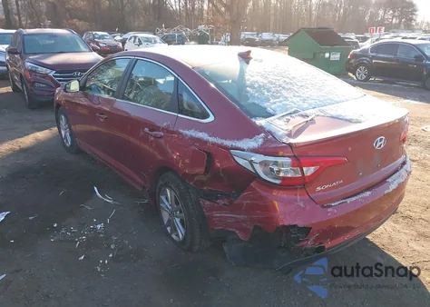 2016 Hyundai Sonata Se from USA, damaged, VIN 5NPE24AF4GH432369